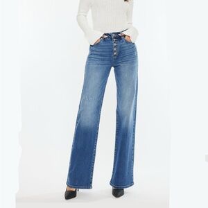 Kancan Celine High Rise 90's Flare Jeans 24
